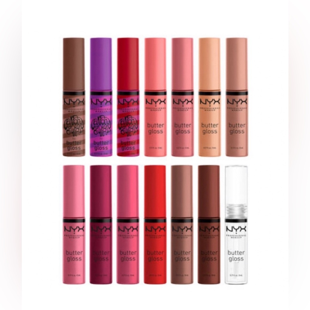 NYX Butter Gloss Beneath The Wreath Lip Gloss Vault NEW - Picture 2 of 11